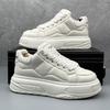 Fashion New 2025 Fashion Designer Men's Lace Up Mix Thick Soled Platform Causal Shoes Flats Male Walking Sneakers Zapatos Hombre