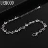 925 Sterling Silver AAA Zircon Bracelet Gift Wedding Jewelry