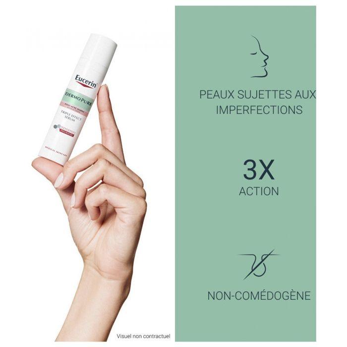 Sérum Triple Action - EUCERIN - 40ml - Anti-marques - Anti-imperfections - Non gras