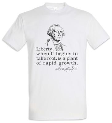 Washington Liberty T-Shirt George Zitat General Bürgerkrieg Vereinigte Staaten Soldat