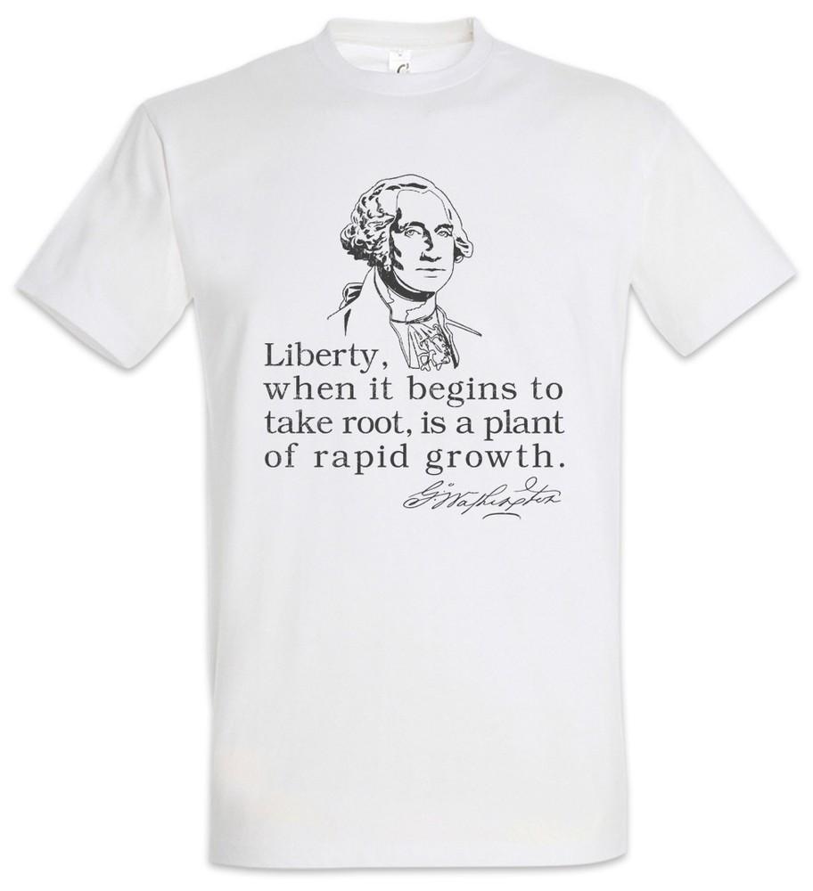 Washington Liberty T-Shirt George Quote General Civil War United States Soldier