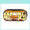 Egg Yolk Gudetama Pencil Case With Large Capacity Nylon Organizer For Students And Office Use
