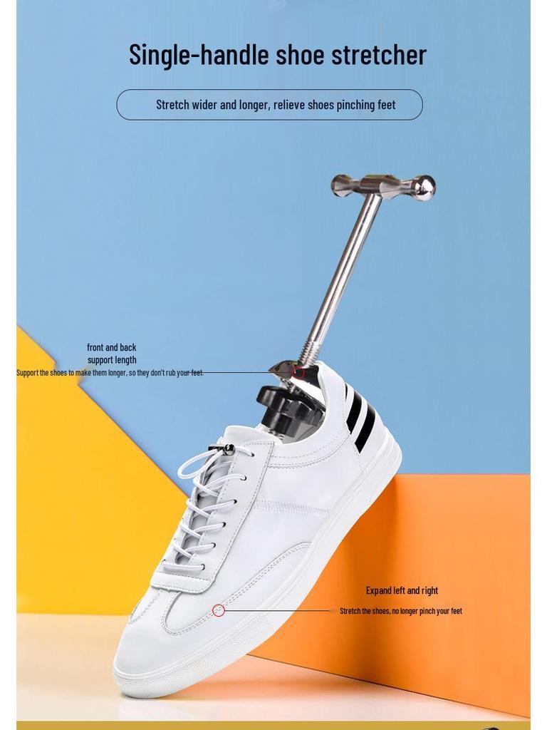 Metal Shoe Expander for Men's & Women's Low-Top - Prevents Rubbing & Pinching