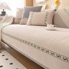 Sofa Cushion Four Seasons Universal Non-Slip Cushion Sofa Cover Simple Modern Backrest Towel Cover Cloth Slipcover