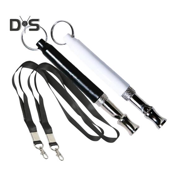 1ks/2ks Psí píšťalka Nastavitelná ultrazvuková píšťalka pro psy s lanyardem Professional Recall Psí výcviková píšťalka pro zastavení štěkání pro všechna plemena psů