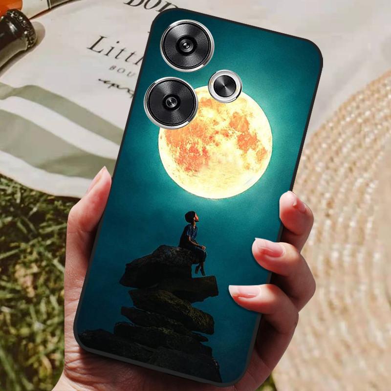 For Xiaomi POCO F6 Case POCOF6 Luxury Phone Silicon Back Cover For Xiaomi POCO F6 Cases  F 6 Protective Shockproof Shell Capas