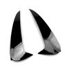 2PCS/Set Car Rear Bumper Canard Air Knife Vent Splitter Trim Decorative ABS For Mercedes Benz C-Class Coupe C205 2015-