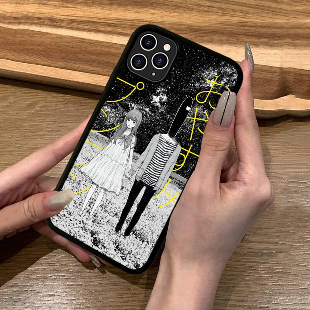 

Cartoon Goodnight P-Punpun Phone Case For IPhone 17 16 Pro Max 11 12 13 14 15 Hard PC+TPU Bracket Back Cover iPhone 16