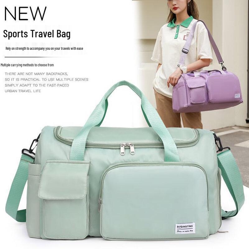 KANDEXS Fitness Travel Bag with Shoe Compartment Large