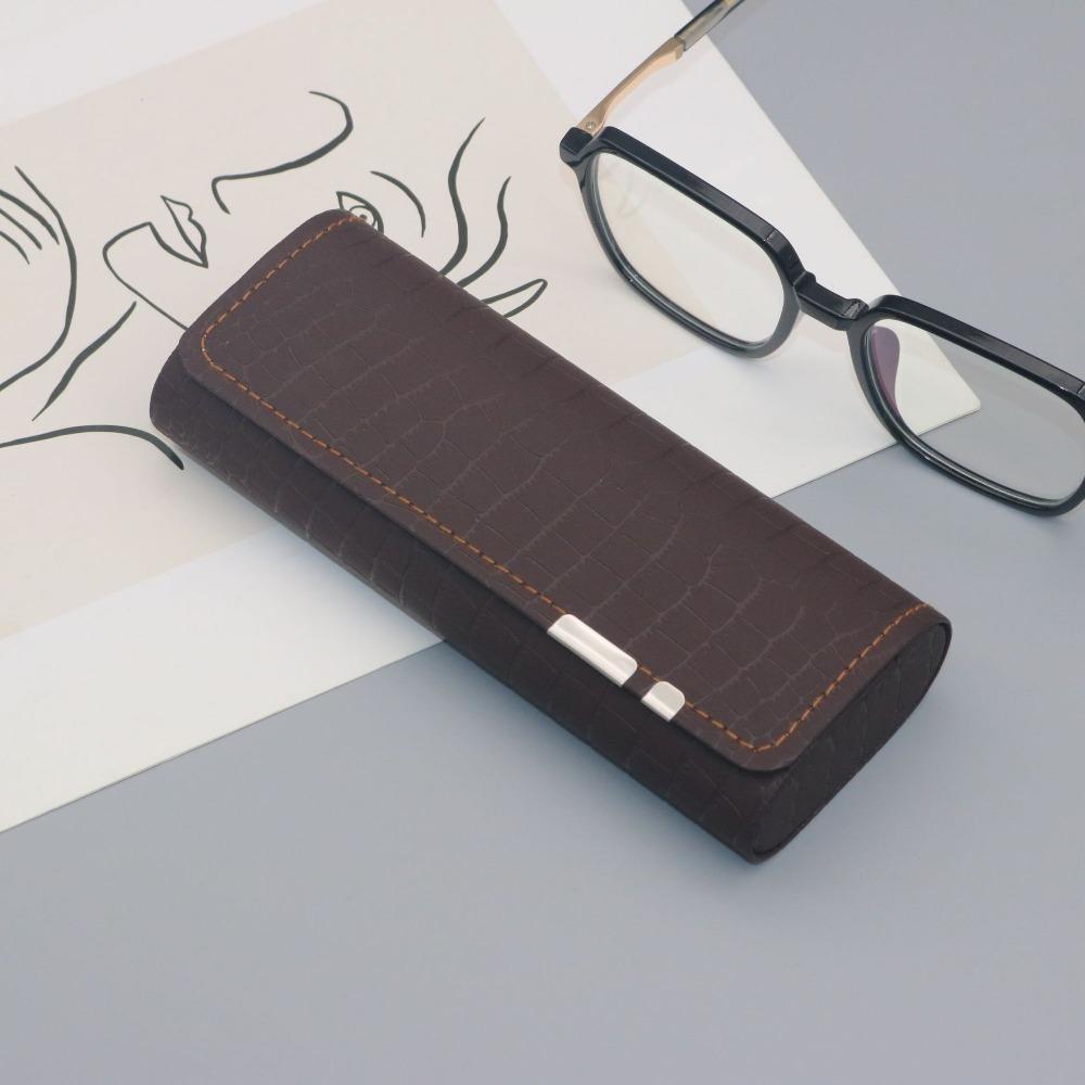PU Leather Glasses Case Anti-Pressure Glasses Storage Box New Sunglasses Case  Men Women