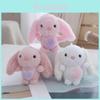 Cute Mini Plush Rabbit Doll Keychain Adorable Soft Toy For Kids Gift Collection