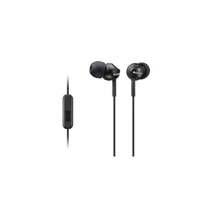 Ecouteurs - Sony - MDR-EX110AP - Intra-auriculaires - Filaire - Noir
