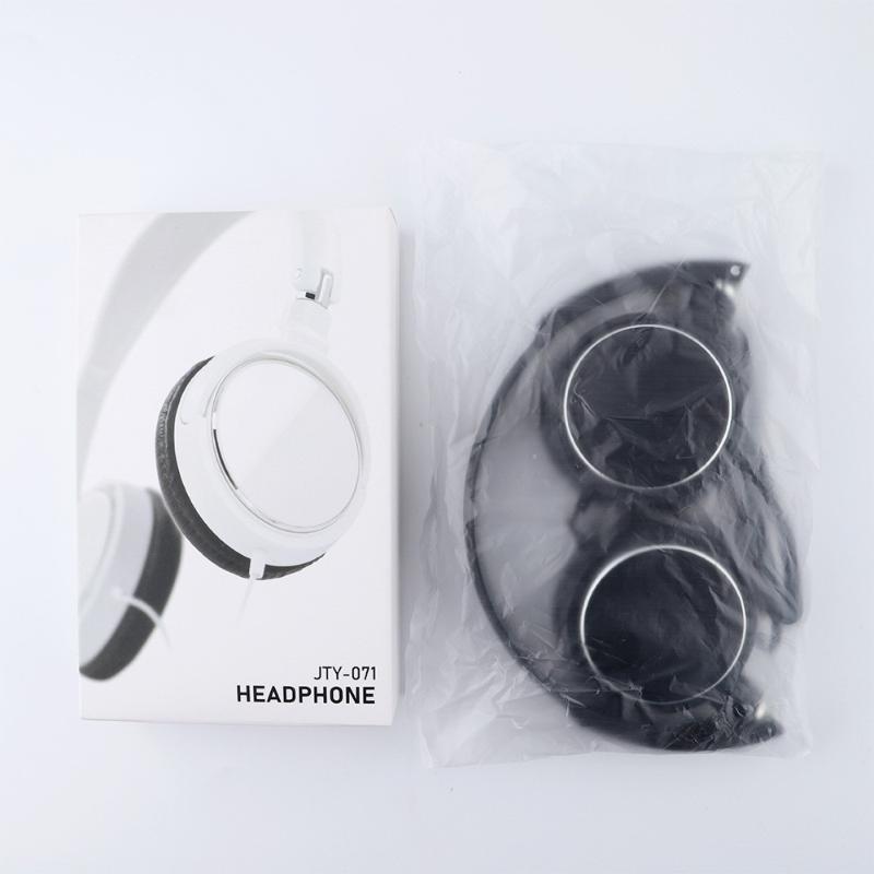 1Pcs 3.5Mm/Type C Bass Stereo Headphones Foldable Adjustable Headband Wired Headphones For Mobile Phone And Computer