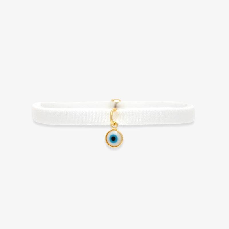 Bracelet Stainless Steel Moon Pendant Color Rope Braided Rope Bracelet Electroplated 18K Gold Color Retention