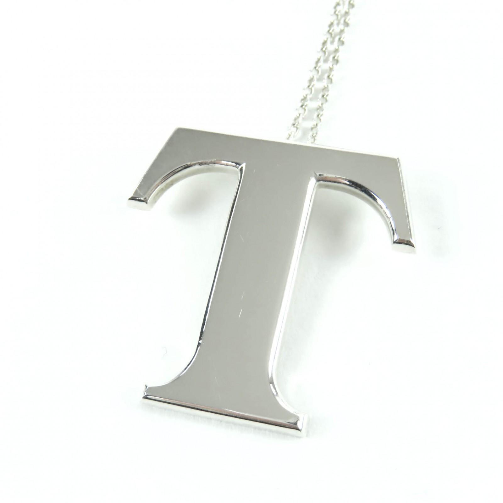 

Great TIFFANY&Co. TOYOTA Necklace Toyota collaboration logo pendant Silver AG925 Used