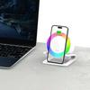 Recci RSK-W28 Wireless Charging Bluetooth Speaker with RGB Ambient Light