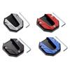 Kickstand Extender Motorcycle Side Stand Pad Aluminum Alloy Enlarged Base
