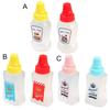Yousheng 2Pcs Sauce Bottle Good Sealing Anti-leak Dining Room Kitchen Mini Salad Dressing Dispenser Bottle Daily Use
