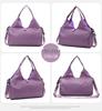 Women's Wear-Resistant Travel Sports Bag with Luggage Strap and Wet/Dry Separation