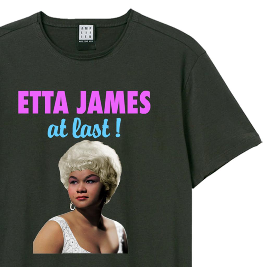 Amplified Unisex Adult At Last Etta James T-Shirt