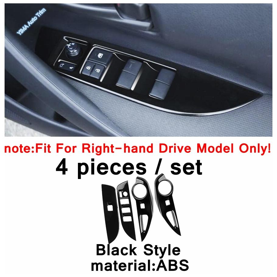 Inner Door Armrest Handle Window Lift Switch Button Decoration Panel Cover Trim For Toyota Corolla Cross - 2025 Accessories