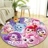 Personalized Magic Sweethear Round Chair Office Rug - Perfect for Mat, Office Chair & More - Ideal Gift for Birthdays and Holidays