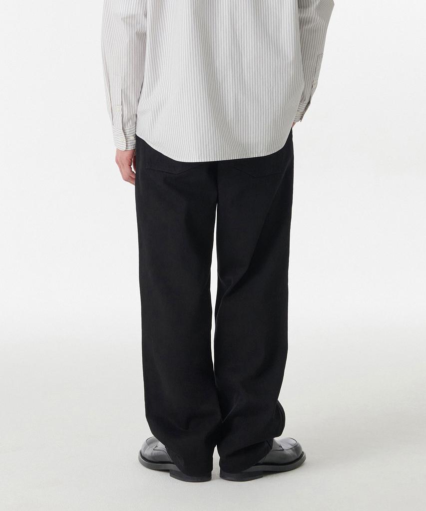 MUSINSA STANDARD Denim Fatigue Pants [Black]