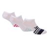 Lee Womens/Ladies Striped Liner Socks (Pack of 3)