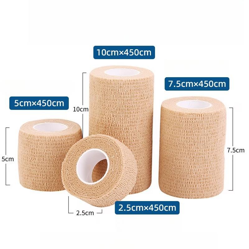 

Многофункциональный самоклеящийся эластичный бинт длиной 4,5 м для занятий спортом на открытом воздухе, защита для пальцев, запястий, лодыжки, наколенника Width 7.5cm