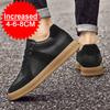 Fashion Men Autumn Sneakers Elevator Shoes Men Heightening Height Increase Insole 8CM High Heels Shoes Casual Genuine Leather Sport Shoe