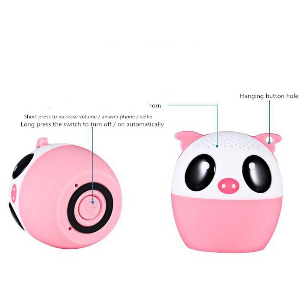 Outdoor Cute Stereo Bluetooth Animal Subwoofer Bluetooth Speaker Music Player Sound Speaker Speaker