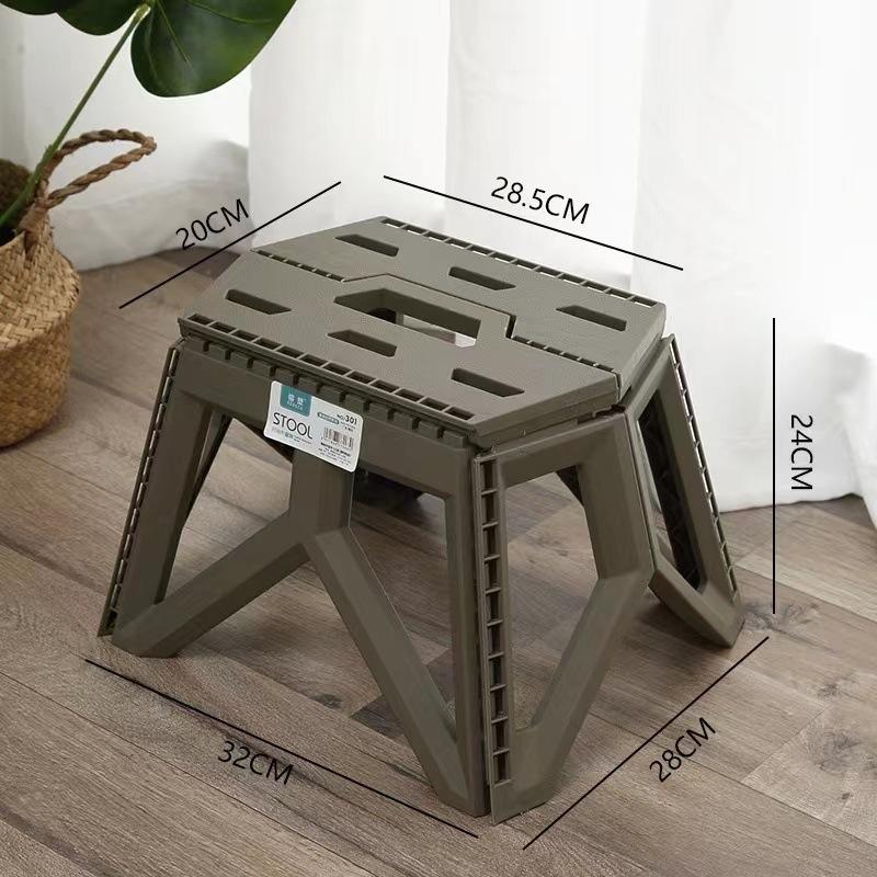 1pcs Outdoor Small Stool Portable Folding Stool High Load Bearing Durable Small Chair Fishing Stool Beach Stool Camping Stool
