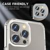 Verre Trempé - pour iPhone 15 Pro - 15 Pro Max - Protection Caméra - Contour Titane - Résistant aux Rayures