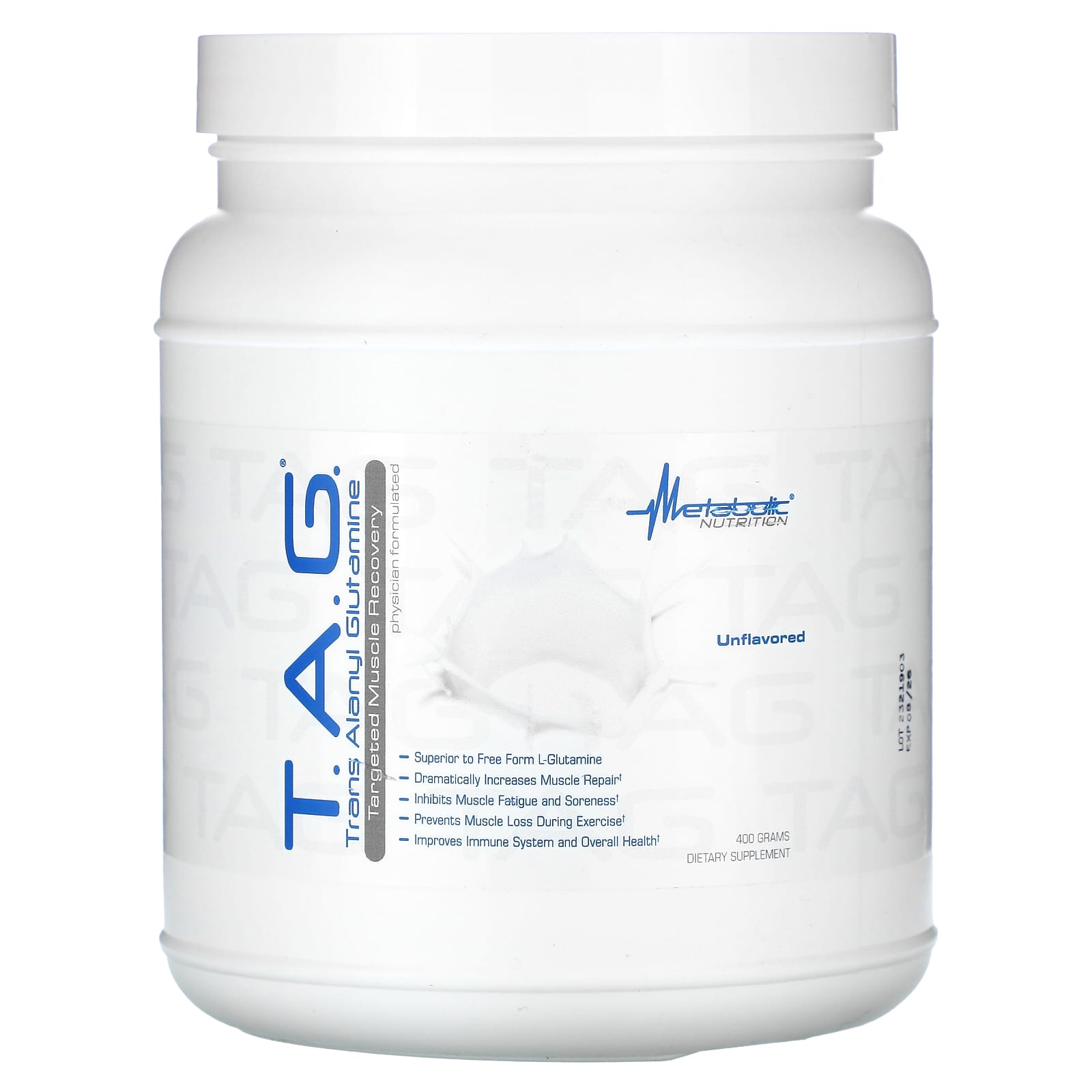 

Metabolic Nutrition, AGE, Unflavored, 14.1 oz (400 g)