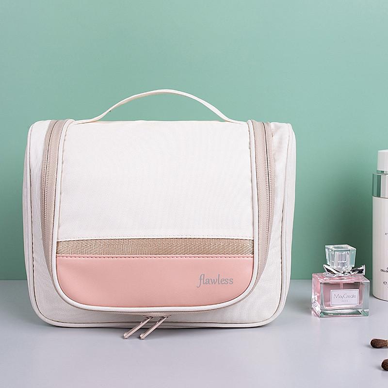Travel Toiletry Bag With Wet And Dry Compartments For Men And Women