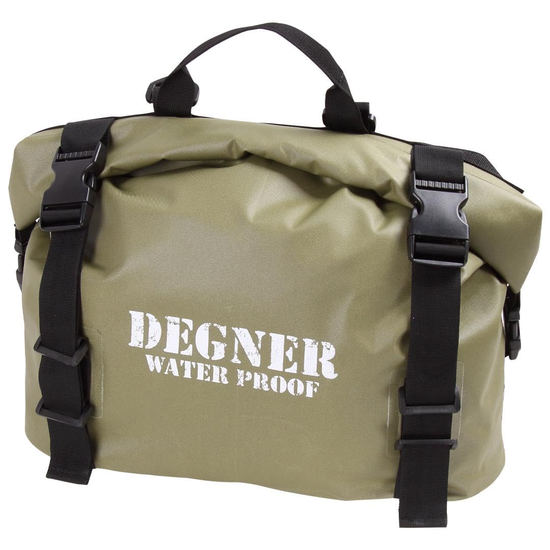 

DEGNER Waterproof Side Bags, 18L, Khaki, NB-148