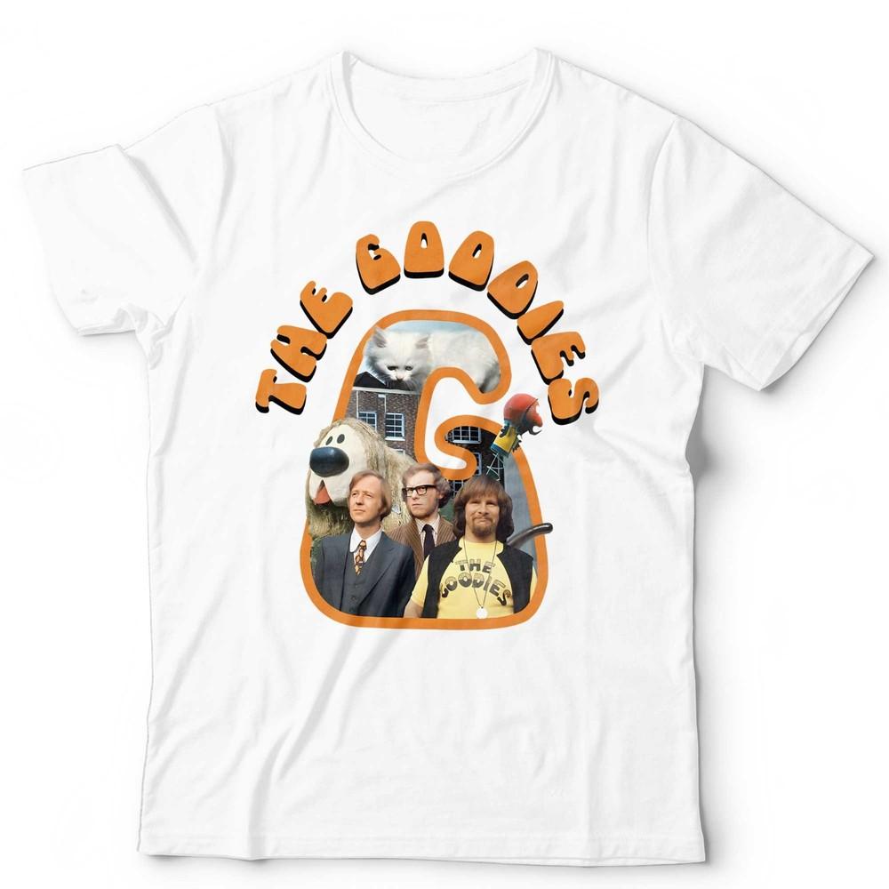 The Goodies T-Shirt 70er Jahre Retro Britische Comedy-Fernsehserie Bill Oddie Graeme Garden