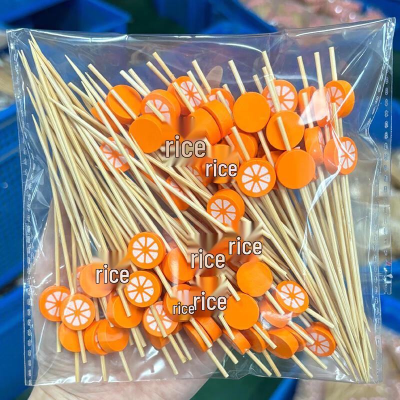 Creative Bamboo Fruit Skewers