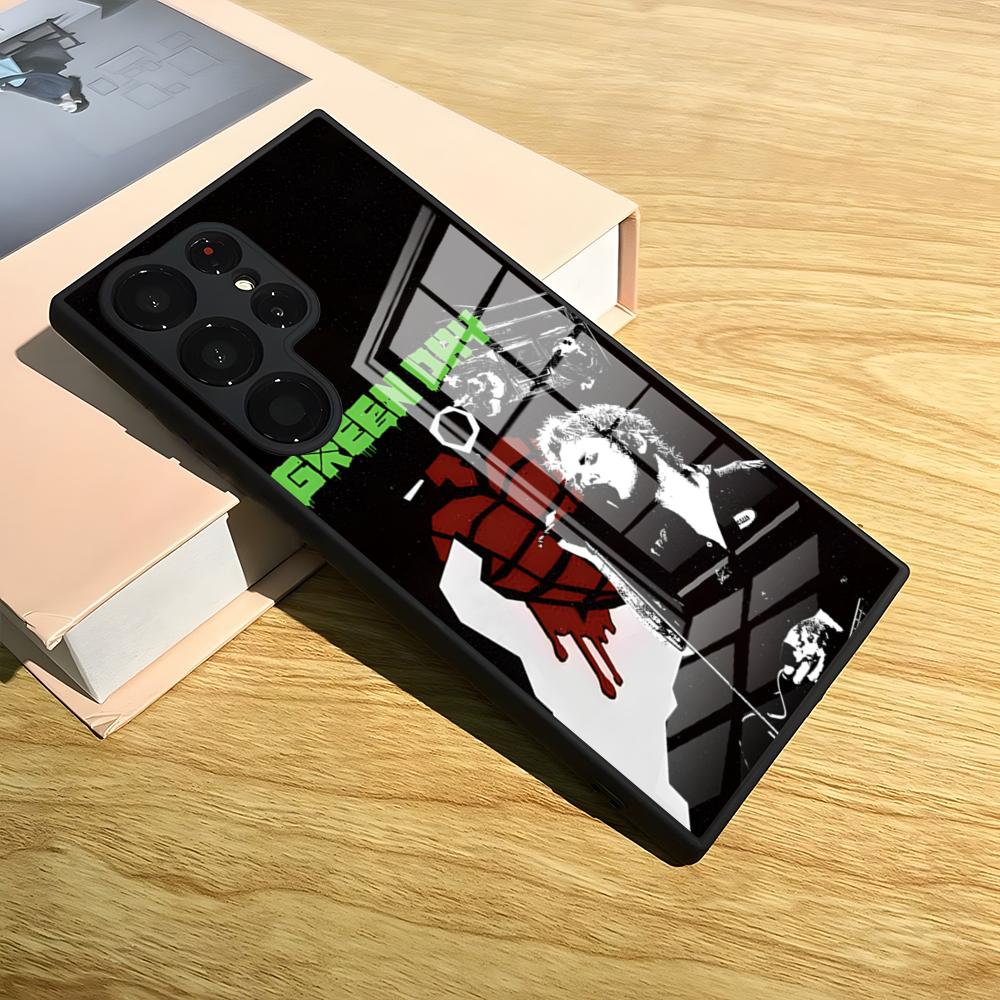 G-Green Day Band Handyhülle Für S25 Ultra Samsung S26 S24 Fe S22 S20 S23 21 Plus A54 A34 A53 A16 Glasabdeckung
