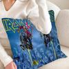 I-Iron-Maidens Metal Band Personalized Picture Text Home Decorative Pillows Household Gifts 45x45cm