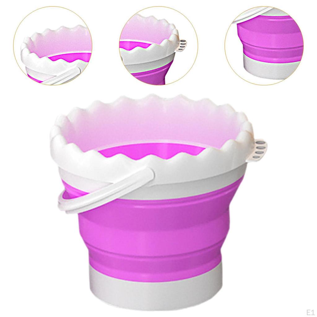 Faltbarer Eimer Autowaschwanne Platzsparend Mehrzweck Haushalt Wasserkrug Eimer zum Reinigen