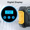Auto tragbare 12V Luftpumpe Digitalanzeige Schnelles Aufpumpen stoppt automatisch den Reifendruck
