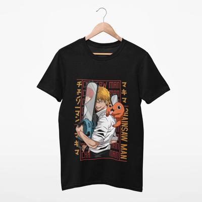 Chainsaw Unisext Shirt 2026 Summer Unisex Cotton Loose Fit Short Sleeve Graphic Tee for Cosplay Daily Wear