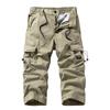 Pantalones Cortos Versátiles Casuales Funcionales de Trabajo para Hombre Rectos Holgados Multibolsillos
