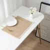 Nordic Table Mat Rectangle Placemats Household   Coffee Tea Dish Bowl