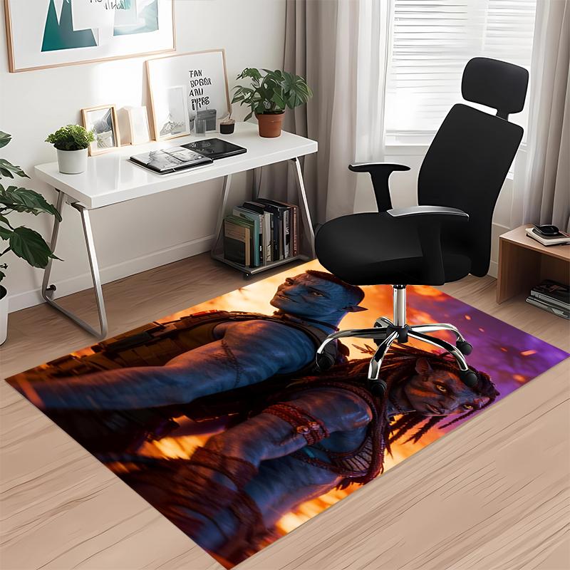 Avatar Printed Carpetrugfor Office Chair Living Room Bedroom Kitchen Room Decor Gifts