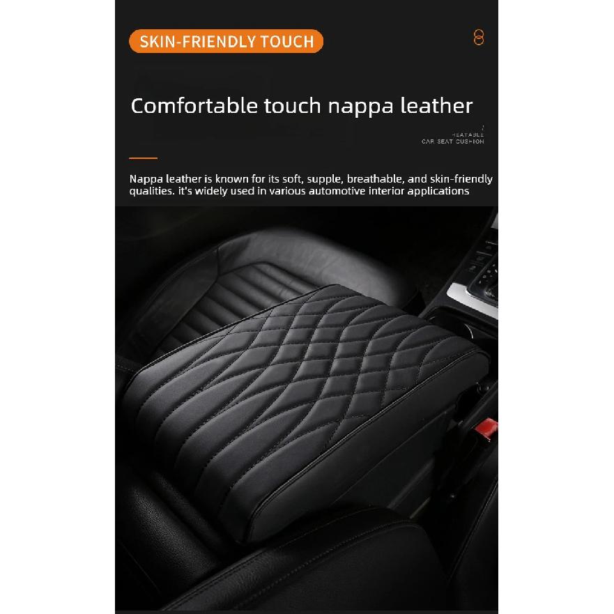 2026 Memory Foam Car Armrest Box Booster Increase Height Cushion Universal Car Central Armrest Mat Car Accessories