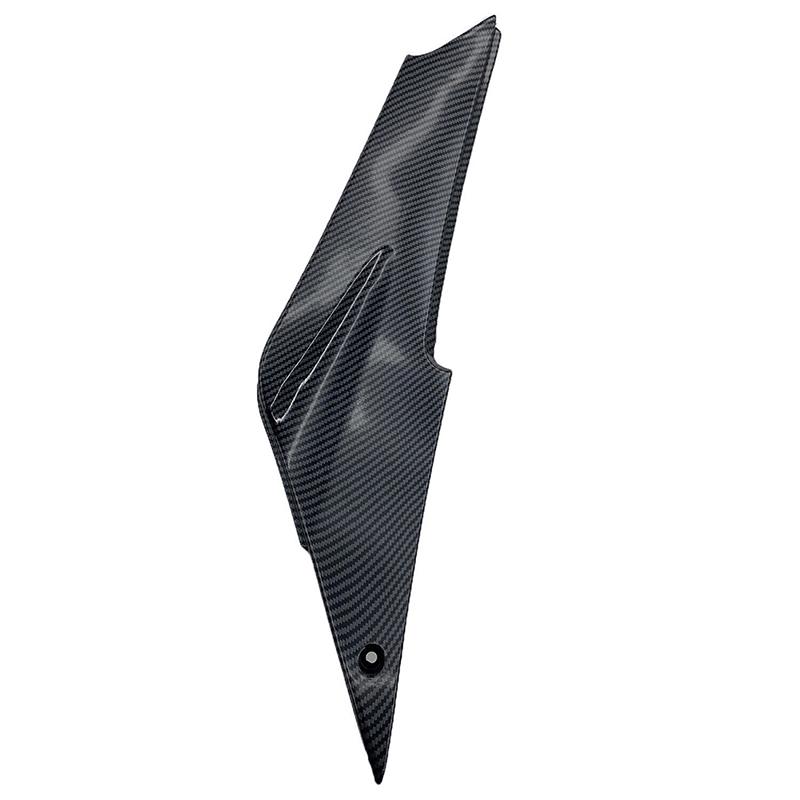 Carbon Fiber Motorcycle Rear Lower Seat Trim Side Fairing Cover Panel Bodywork for Kawasaki Ninja ZX6R ZX636 2005 2006