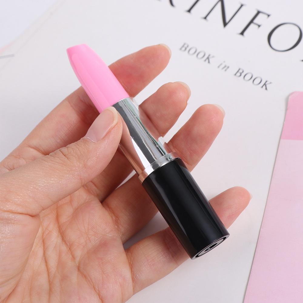 Lipstick Shape Gel Pen Lifelike Funny Signature Pen Novelty Pen Marker Pen Calligraphy