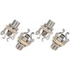 2-10PCS 1/4 Inch 6.35Mm Guitar Pickup Output Jack Socket Metal Guitar Stereo Socket Parts Guitar Mono Jack Socket for Electric G
